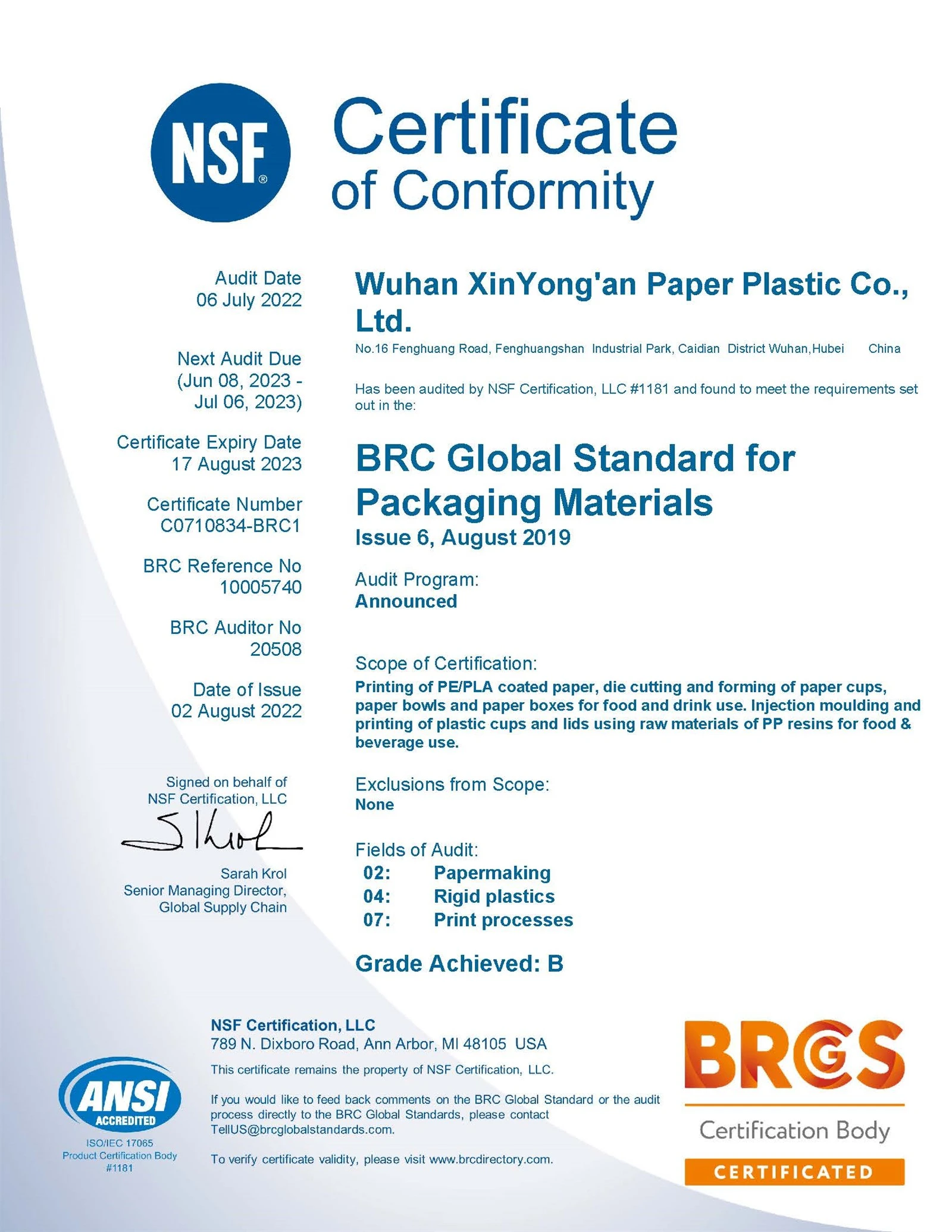 BRC